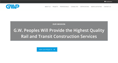 Desktop Screenshot of gwpeoples.com