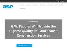 Tablet Screenshot of gwpeoples.com